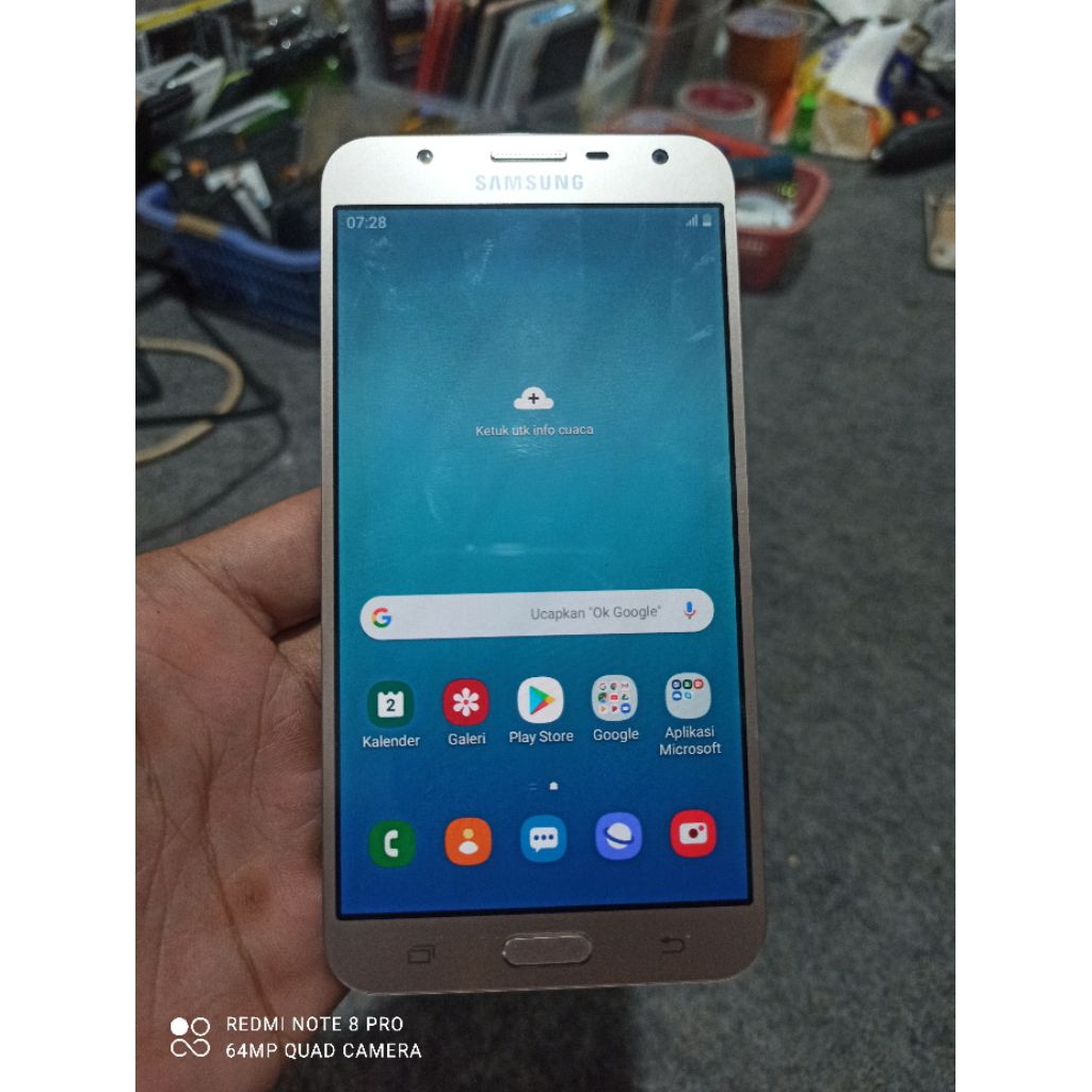Samsung J7 Core Normal lcd ori amoled.(Baca Deskripsi).
