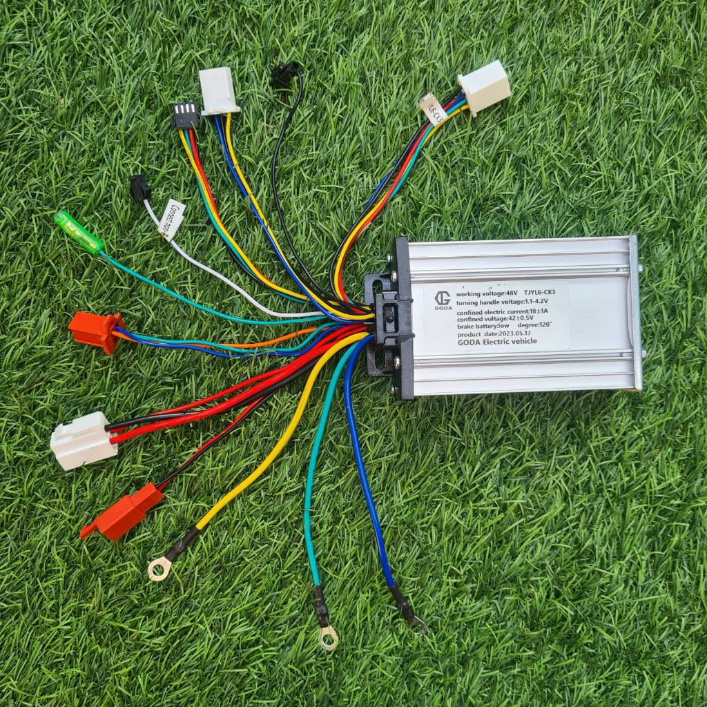 Controller Sepeda Listrik GODA 48v 350/500w Bldc Brushless Kontroler 48v