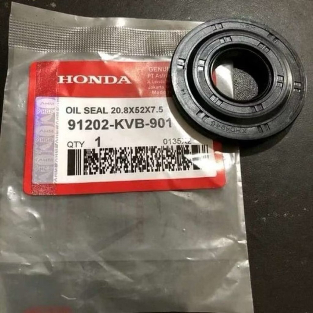 grosir 10 pcs Seal Oil KrugAs Kiri 20.8x52x7.5 untuk Honda Beat Scoopy Vario 110 Spacy