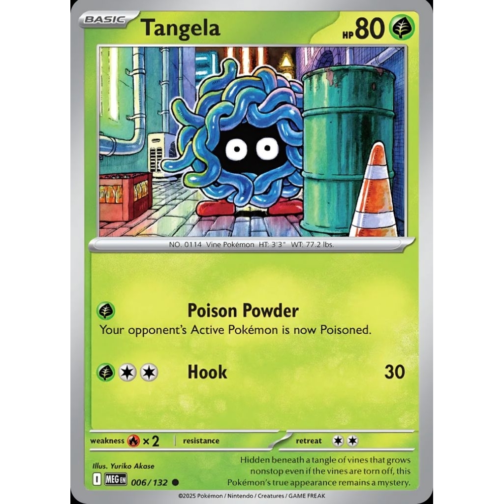 Tcg Pokemon Tangela Common Meg