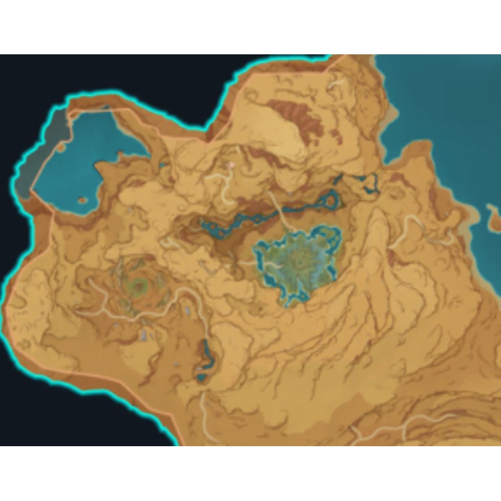 Jasa joki eksplorasi map Genshin Impact, Mondstadt, Liyue, Inazuma, Sumeru, Fontaine, Natlan, Nodkra