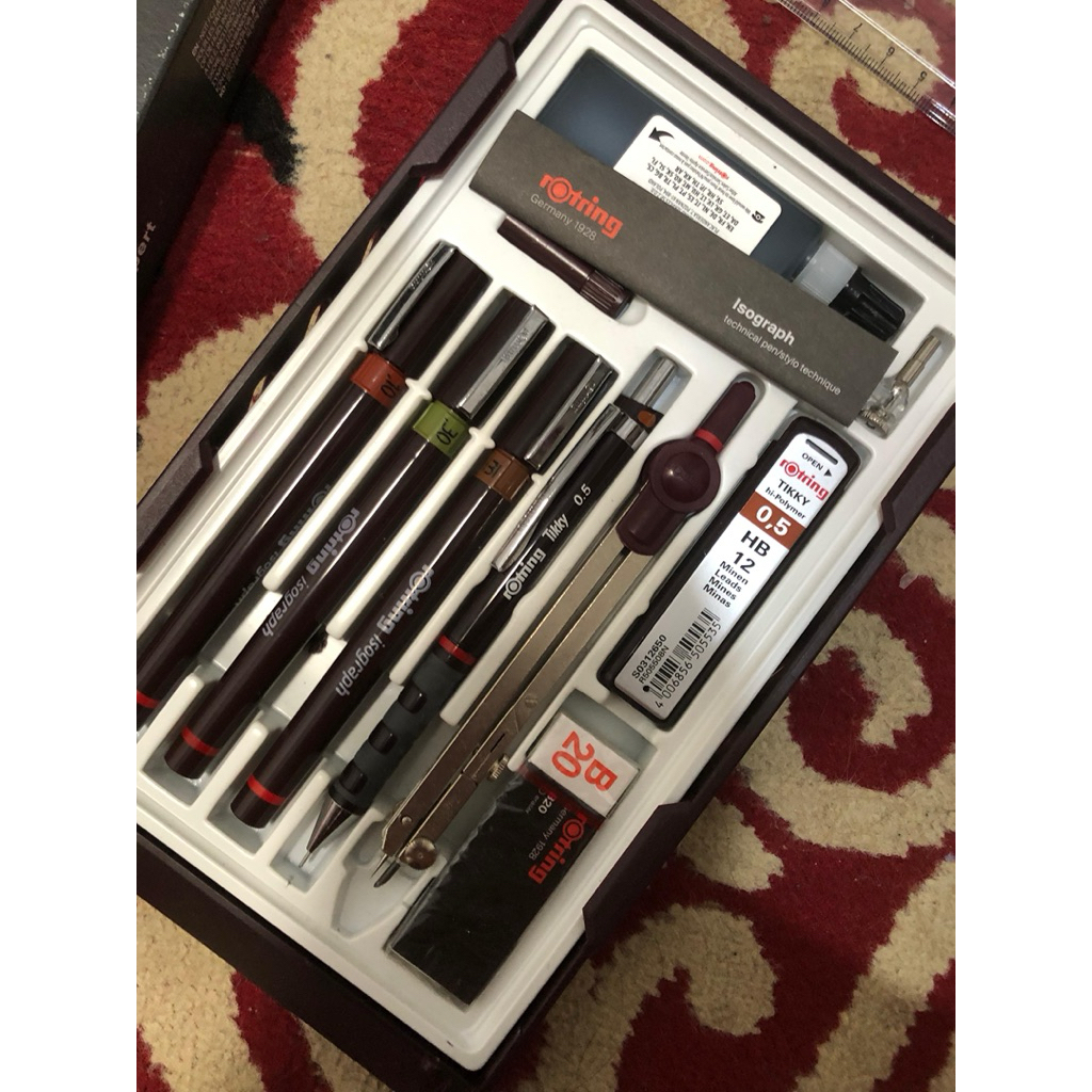 Preloved Rapido Rotring Set