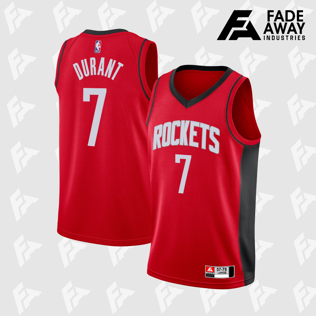 JERSEY BASKET KEVIN DURANT #7 HOUSTON ROCKETS
