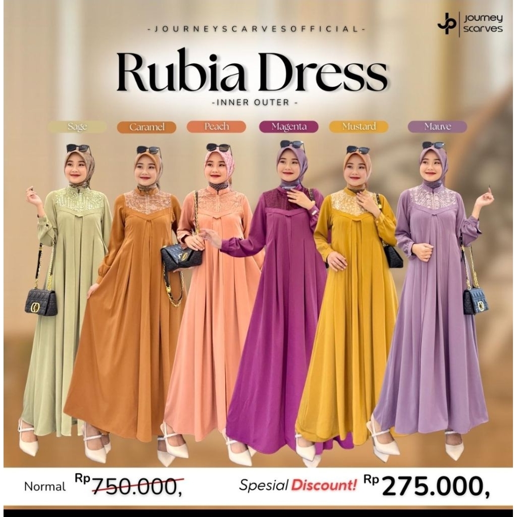 Dress Muslim Premium_RUBIA DRESS BY JOURNEY