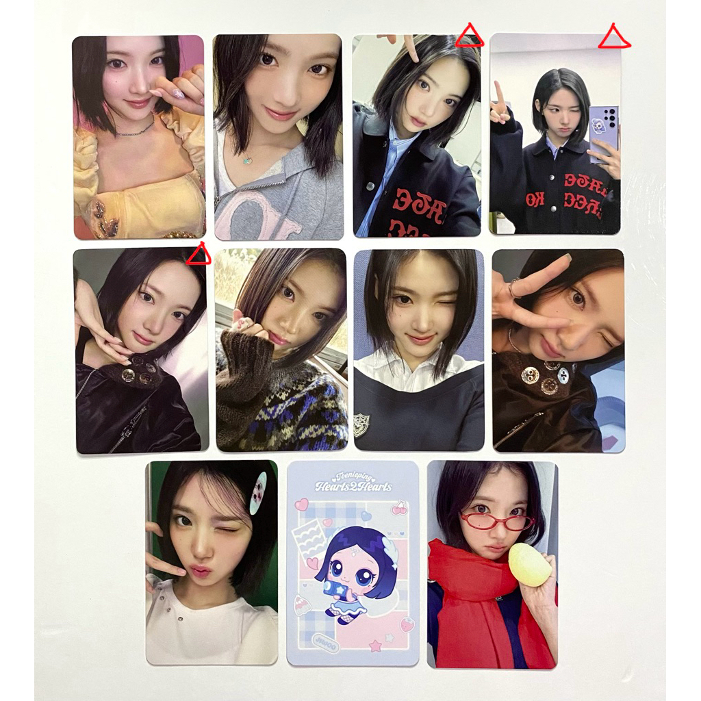 OFFICIAL PHOTOCARD JIWOO HEARTS2HEARTS