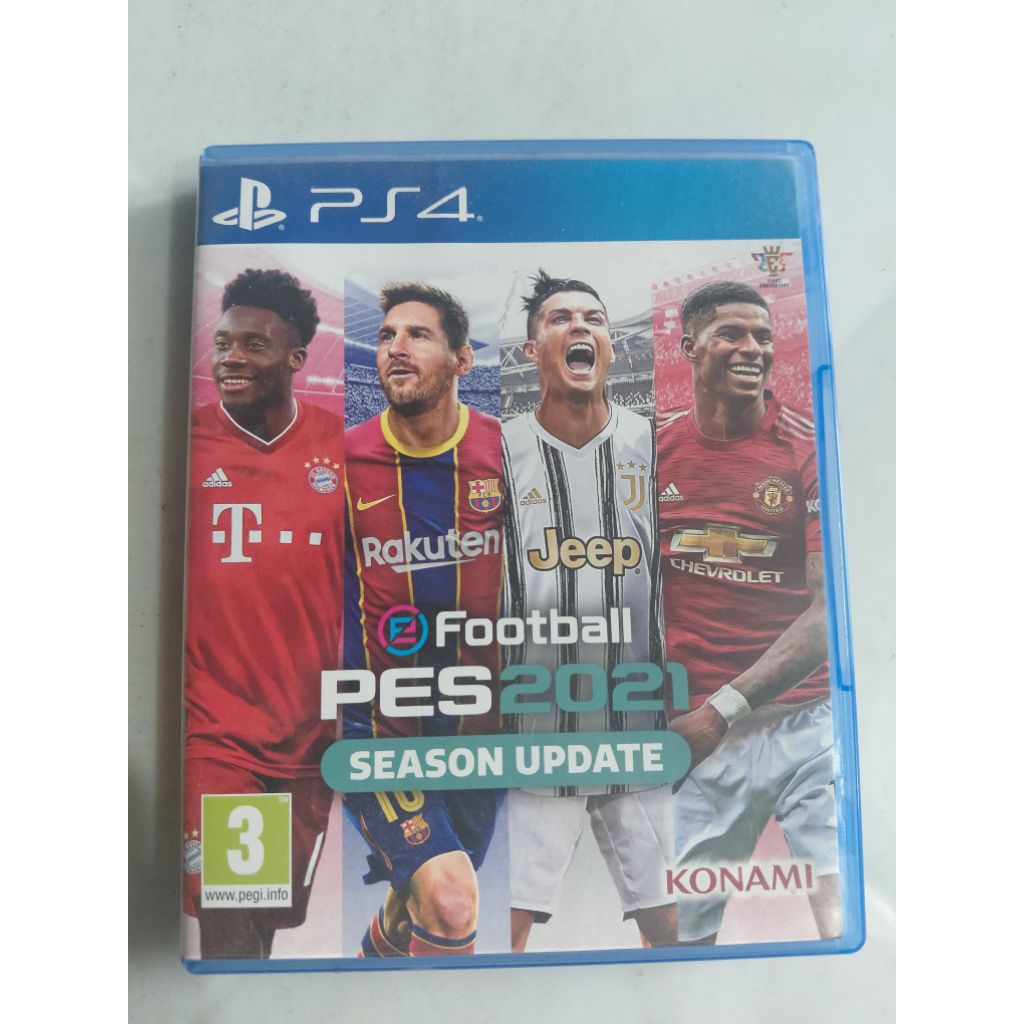 Blueray Disk PS4 pes2021