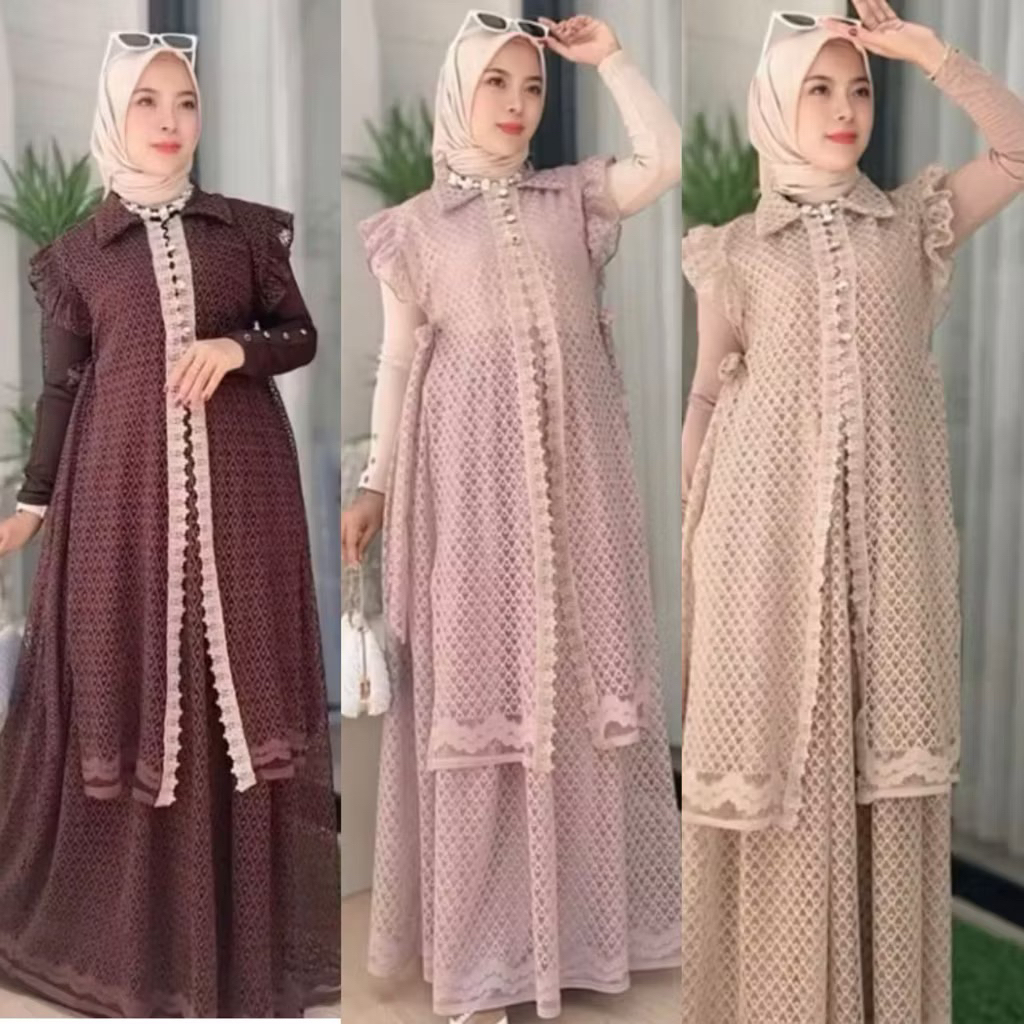 Setrok Kinan Vest set, Kinan  Outer Wanita,Set Blazer Wanita,Setelan Rok Wanita kondangan kekinian,o