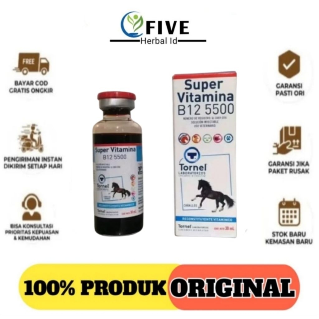 Promo Super vitamin B12 5500, supervitamina, super vitamina,supervitamina kuda, supervitamina B12 55