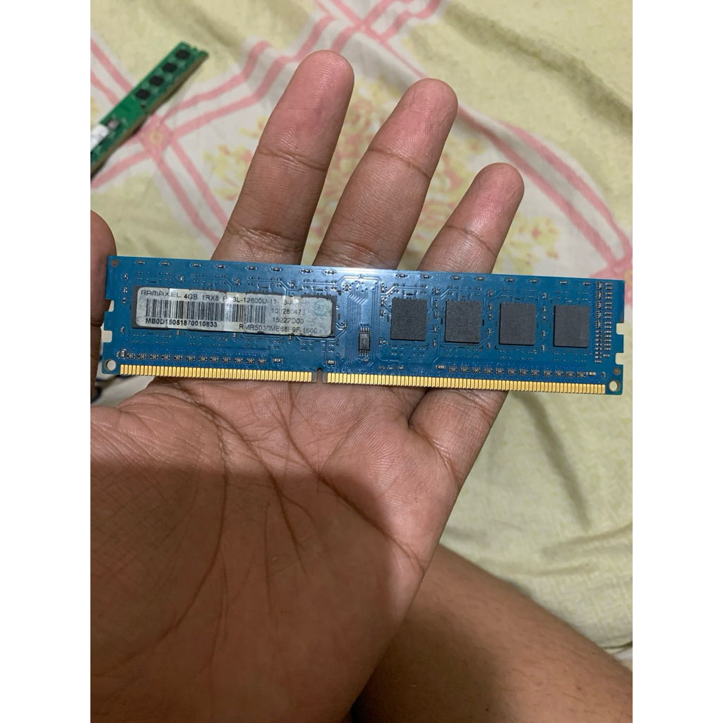 RAM 4GB DDR3 Merek RAMAXEL 1600MHZ Normal