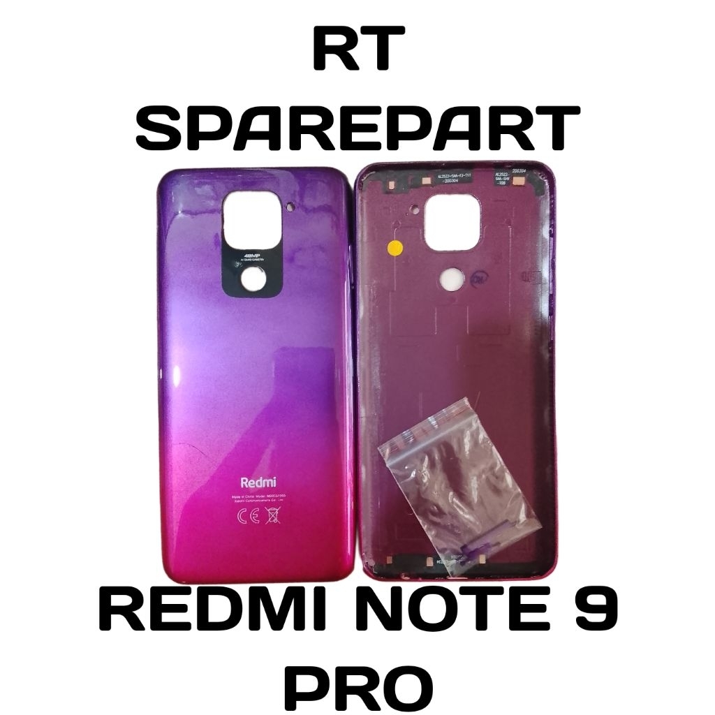 BACKDOOR REDMI NOTE 9 PRO
