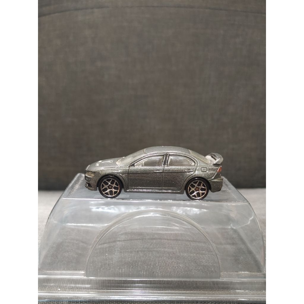 Hot Wheels 2008 Mitsubishi Lancer Evolution Grey (Loose)
