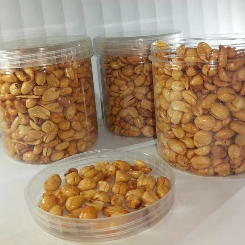 Kacang bawang renyah | 1 toples 300 gr