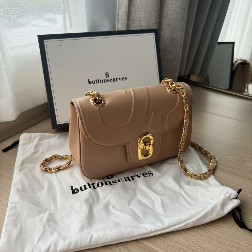 Alma Chain Bag Small Buttonscarves