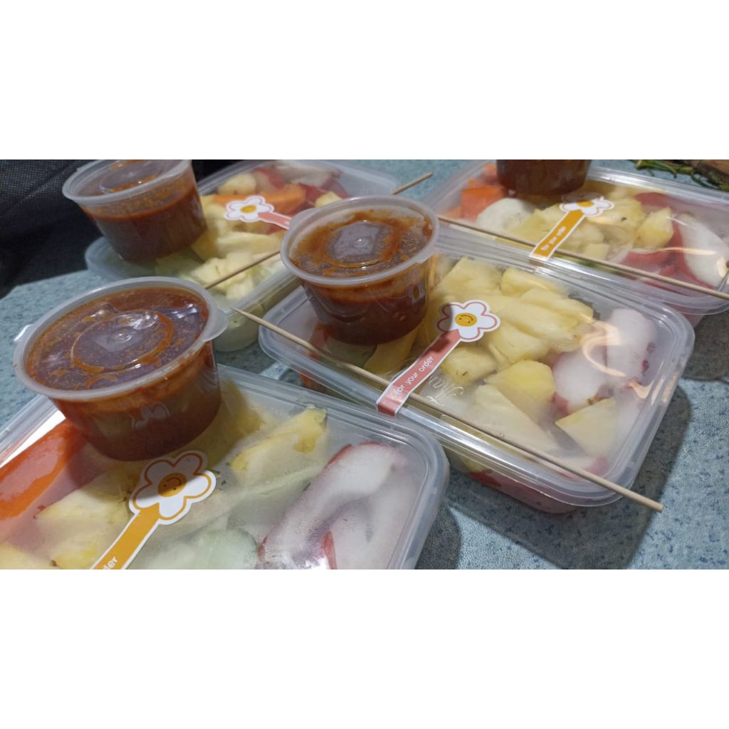 RUJAK BUAH LENGKAP KHUSUS SHOPEE INSTAN PEKANBARU