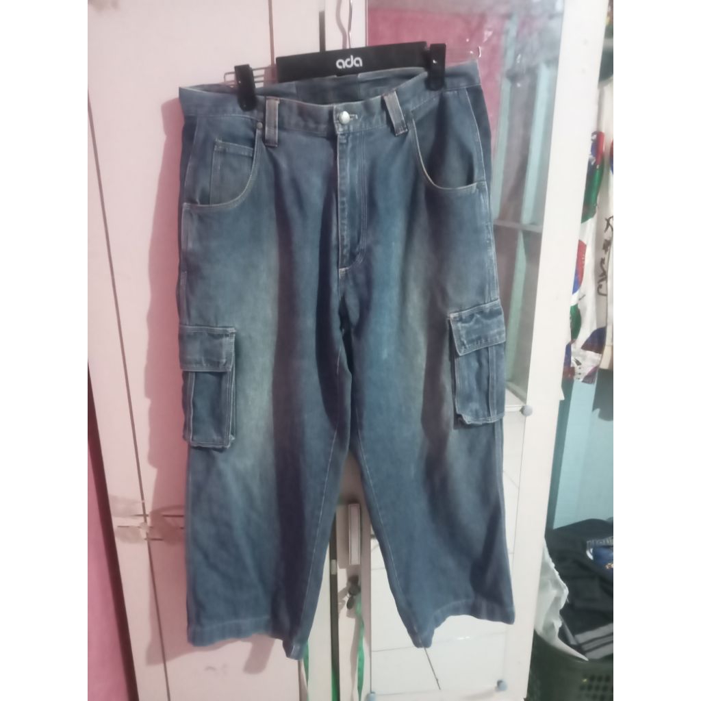 men airwalk y2k jeans cargo pants