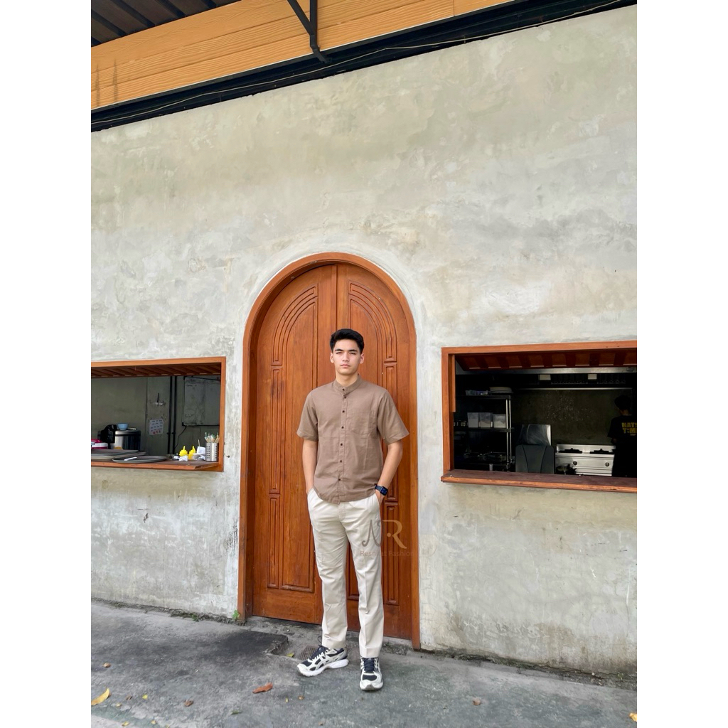 Koko Rayyan Dewasa Coklat Khaki