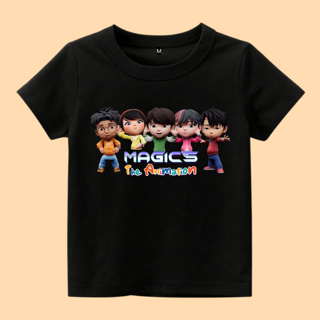 Baju kaos anak magic 5 the animation