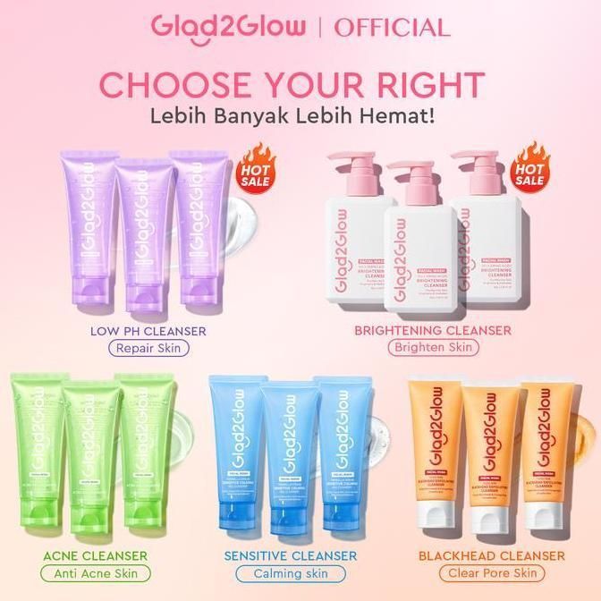 GLAD2GLOW Facial Wash