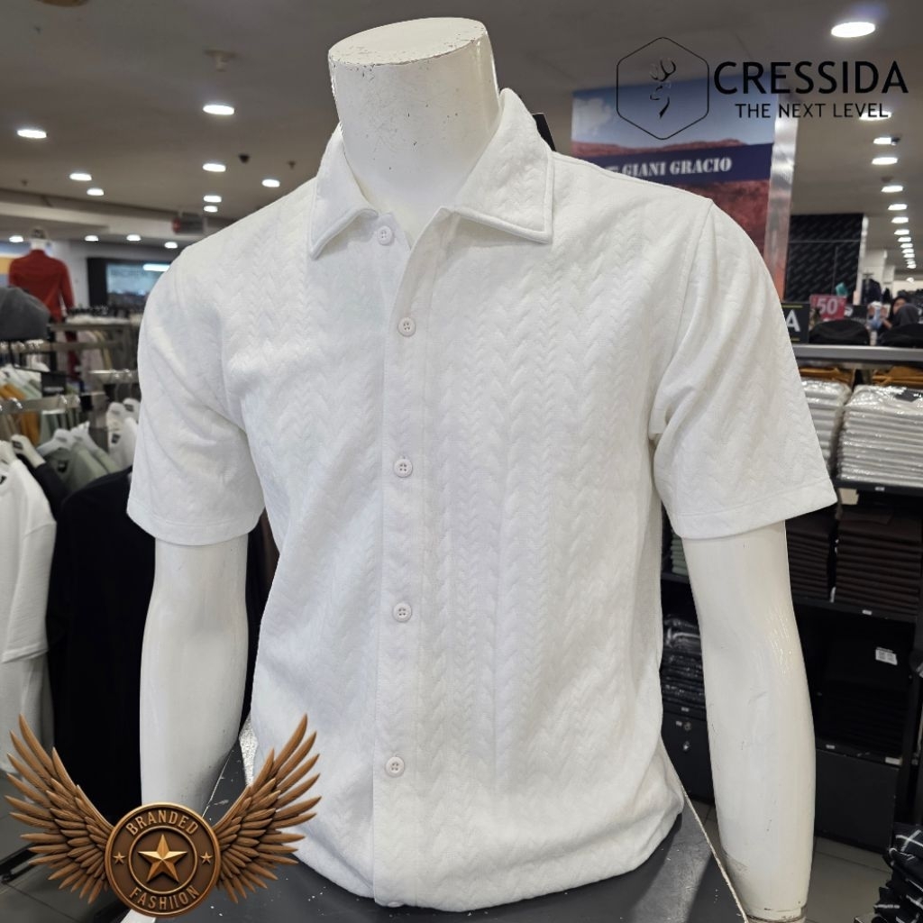 CRESSIDA KEMEJA LENGAN PENDEK 3625L110P PUTIH