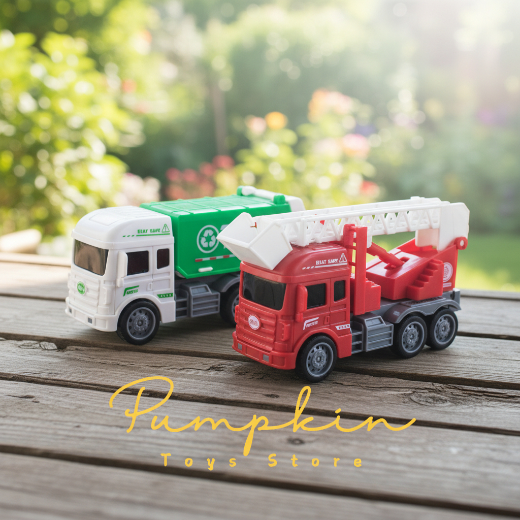 [ PumpkinToys ]Mainan Edukasi /  Mainan Mobil Mobilan Anak / Mobil truk Mainan / Mainan Excavator / 