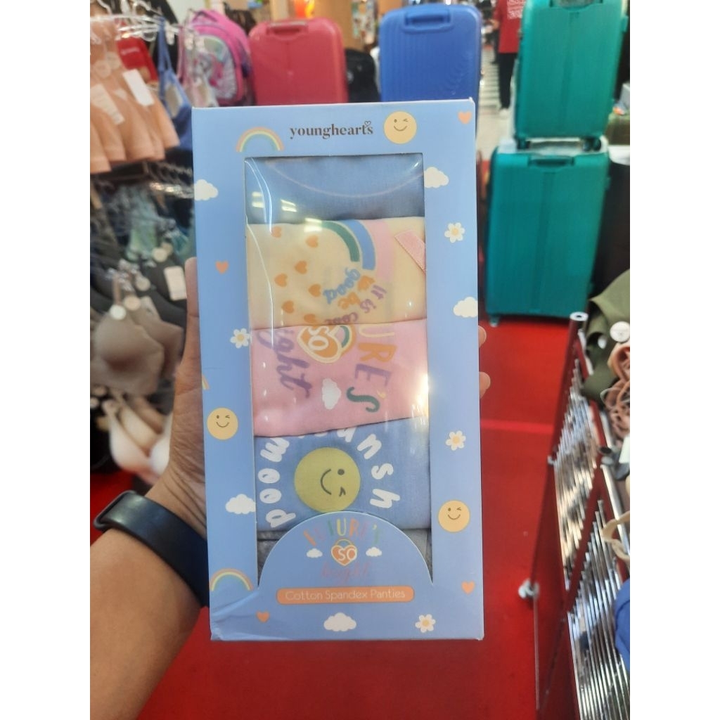PANTY PACK YOUNG HEARTS KATUN