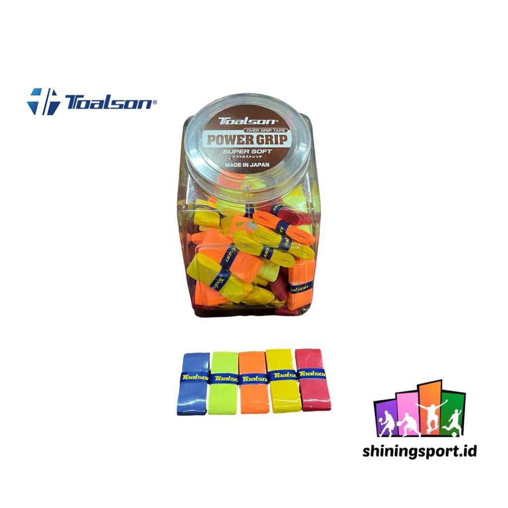 Grip Raket Badminton Tennis Toalson Power Premium Quality 100% Original