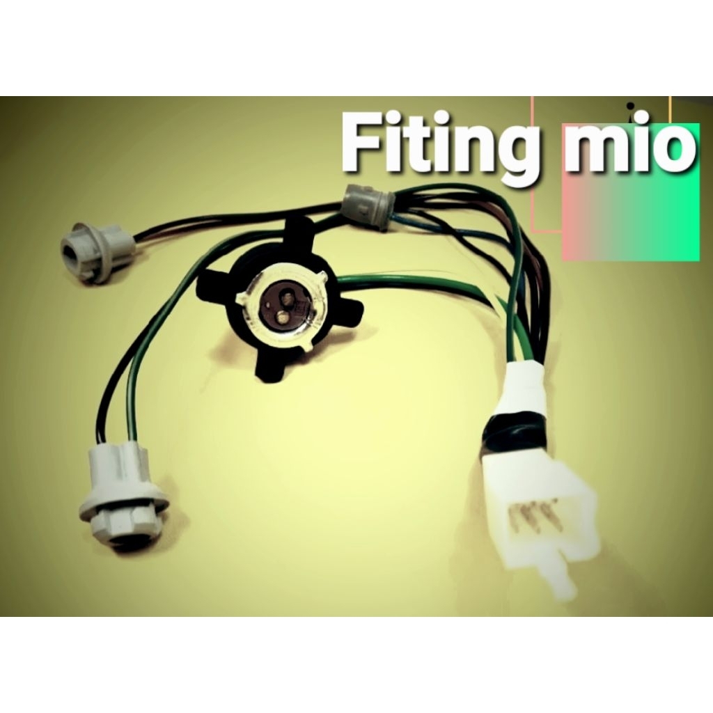 Fiting Lampu Depan Mio