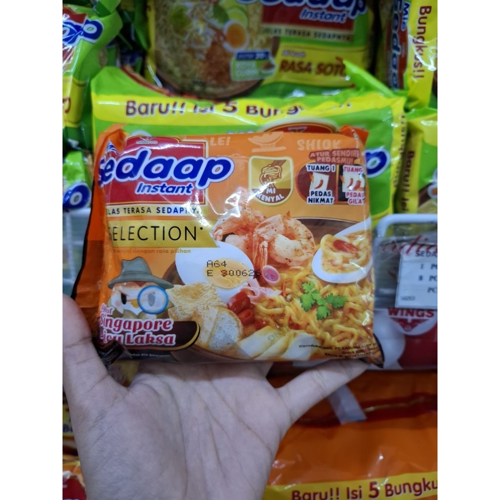 Mie Sedap Kuah varian Singapore Spicy Laksa
