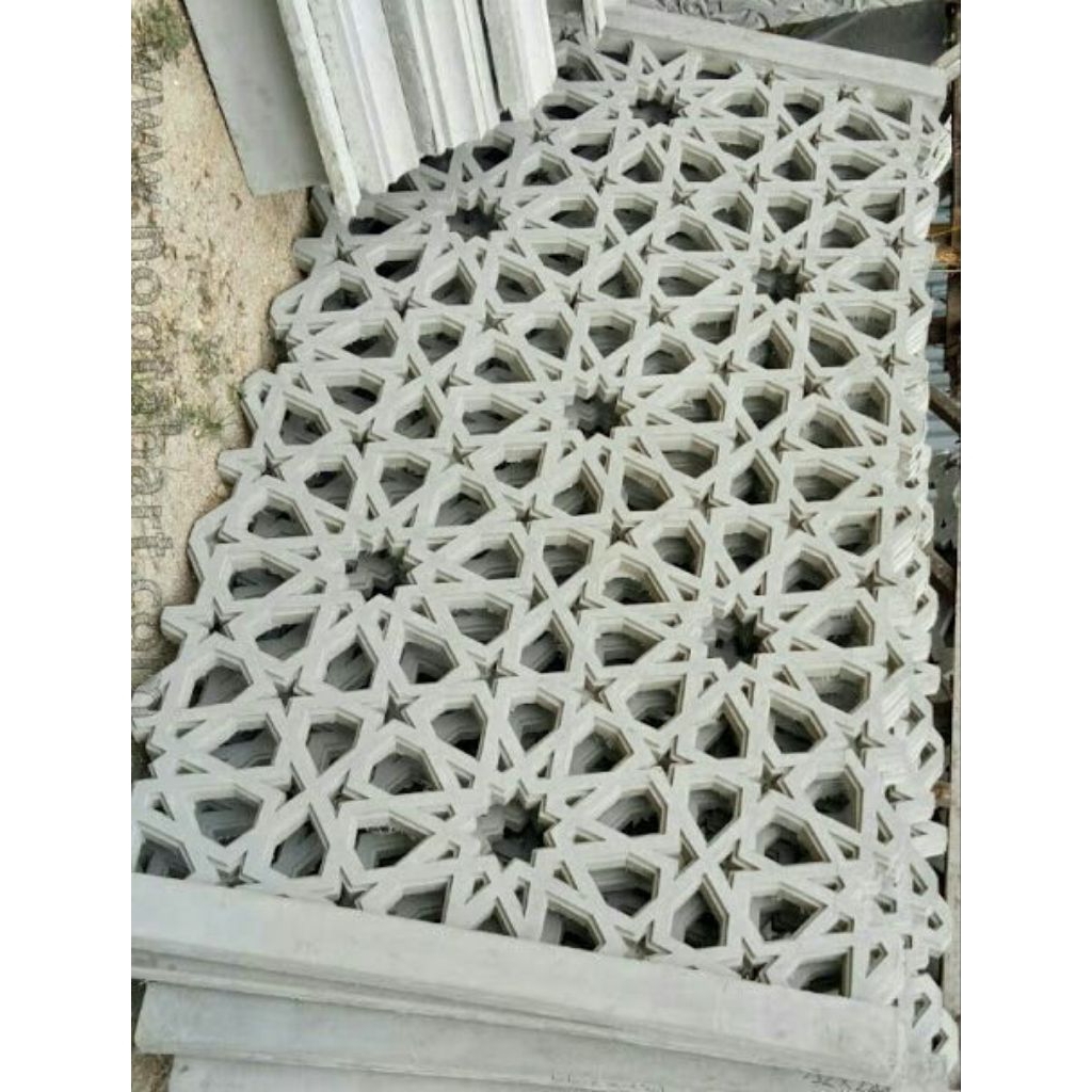 GRC Krawangan Pagar Minimalis | Desain Krawangan Modern