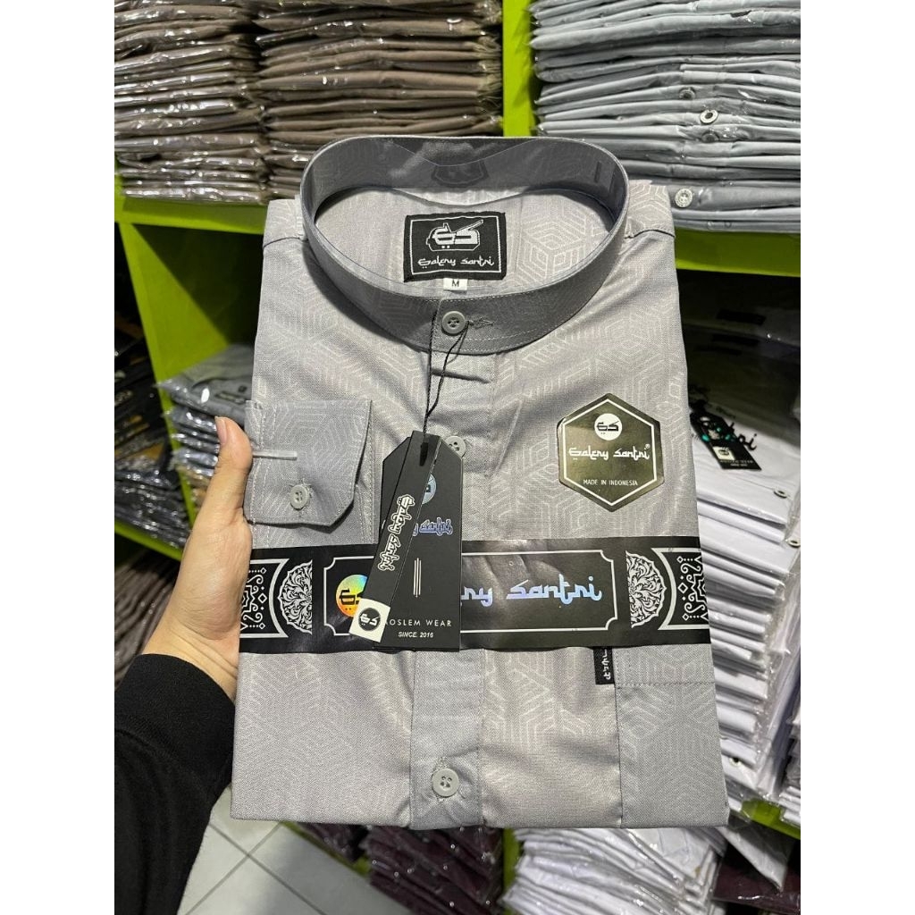 kemko pria lengan panjang