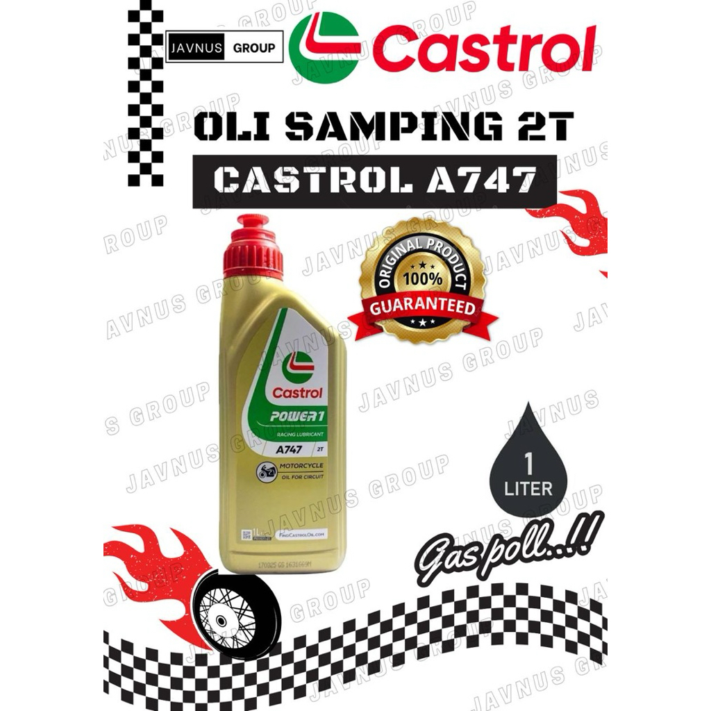 Oli Samping Castrol A747 A 747 Original Oli Samping 2 Tak Oli Samping 2Tak Castrol A747