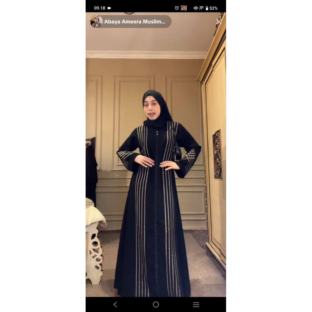 abaya amani abaya ameera original