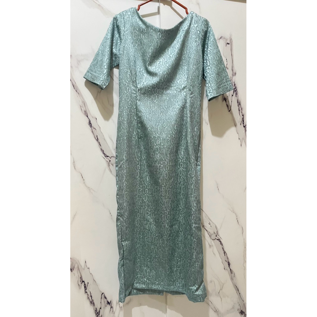 Slim Dress "Biru Tosca"