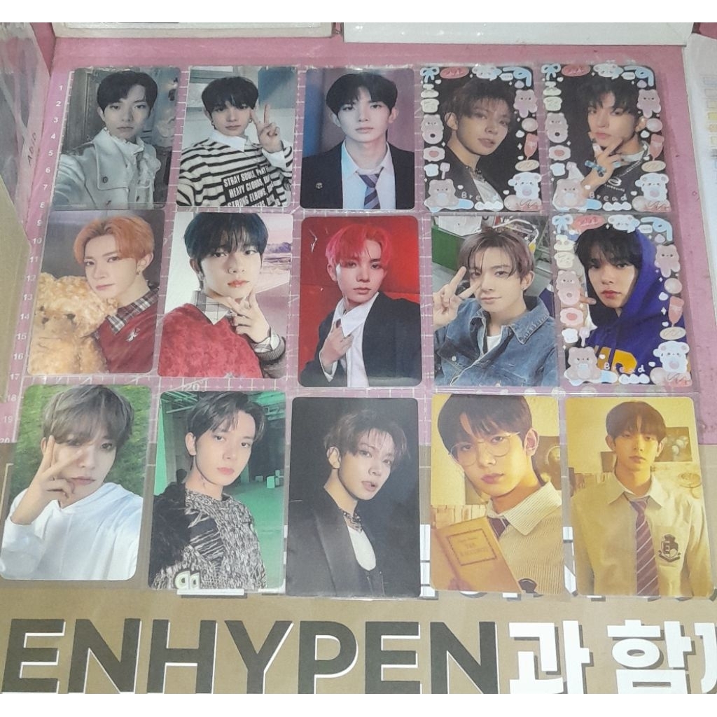 [READY STOCK] PHOTOCARD OFFICIAL HEESEUNG ENHYPEN LD BDC ENGENE ZONE JAKARTA FATE+ ENNIV 3RD HOLBOX 
