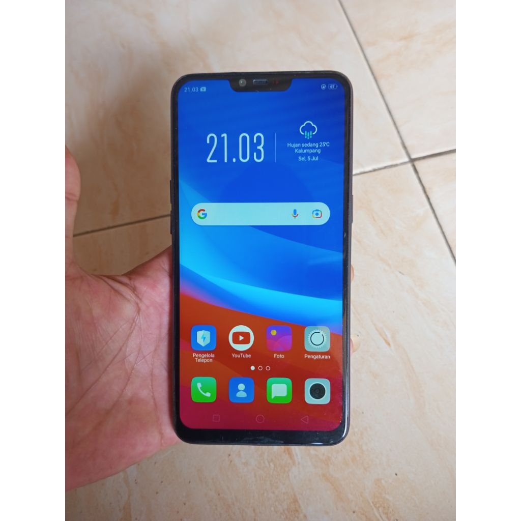 Oppo a3s second minus baca deskripsi