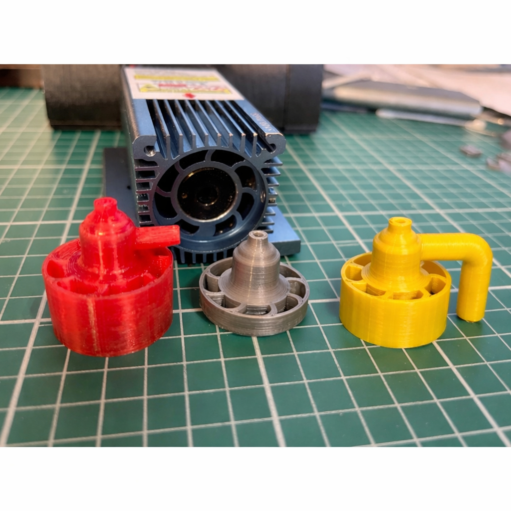 Bantuan Udara pada Mesin Laser Dioda Sculpfun S9