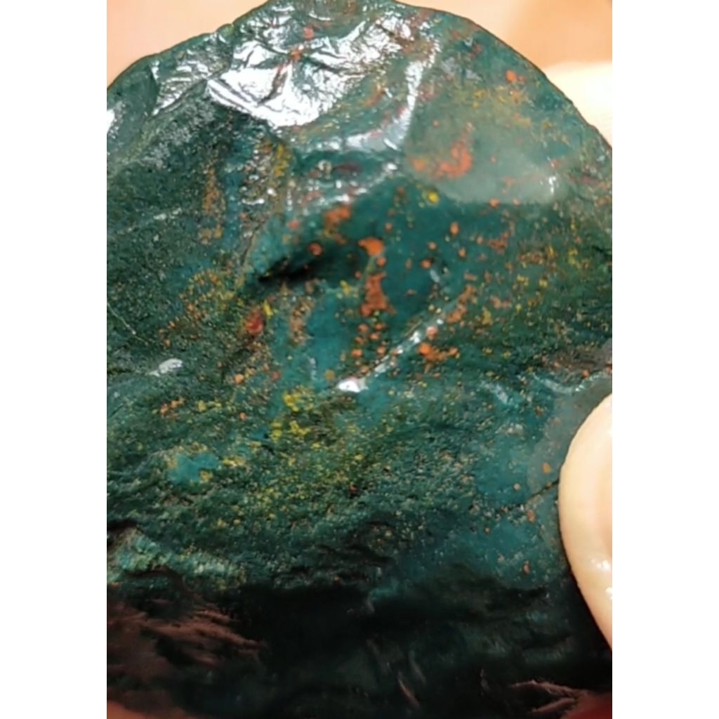 NS 8 - 2 Ons - Batu NOGOSUI / BLOOD STONE / Bercak Darah - KLASIK Murah