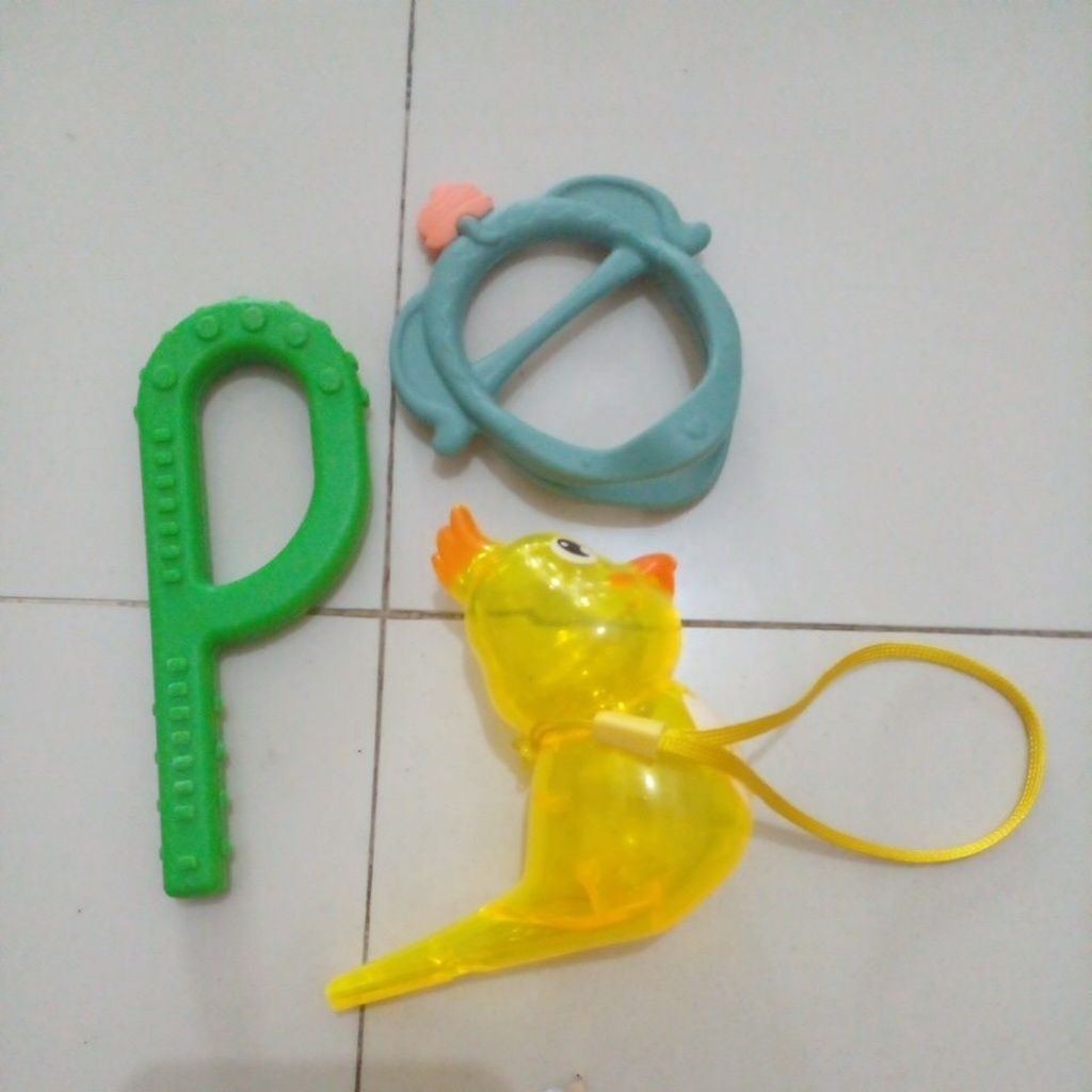preloved paket oromotor teether P bayi baby