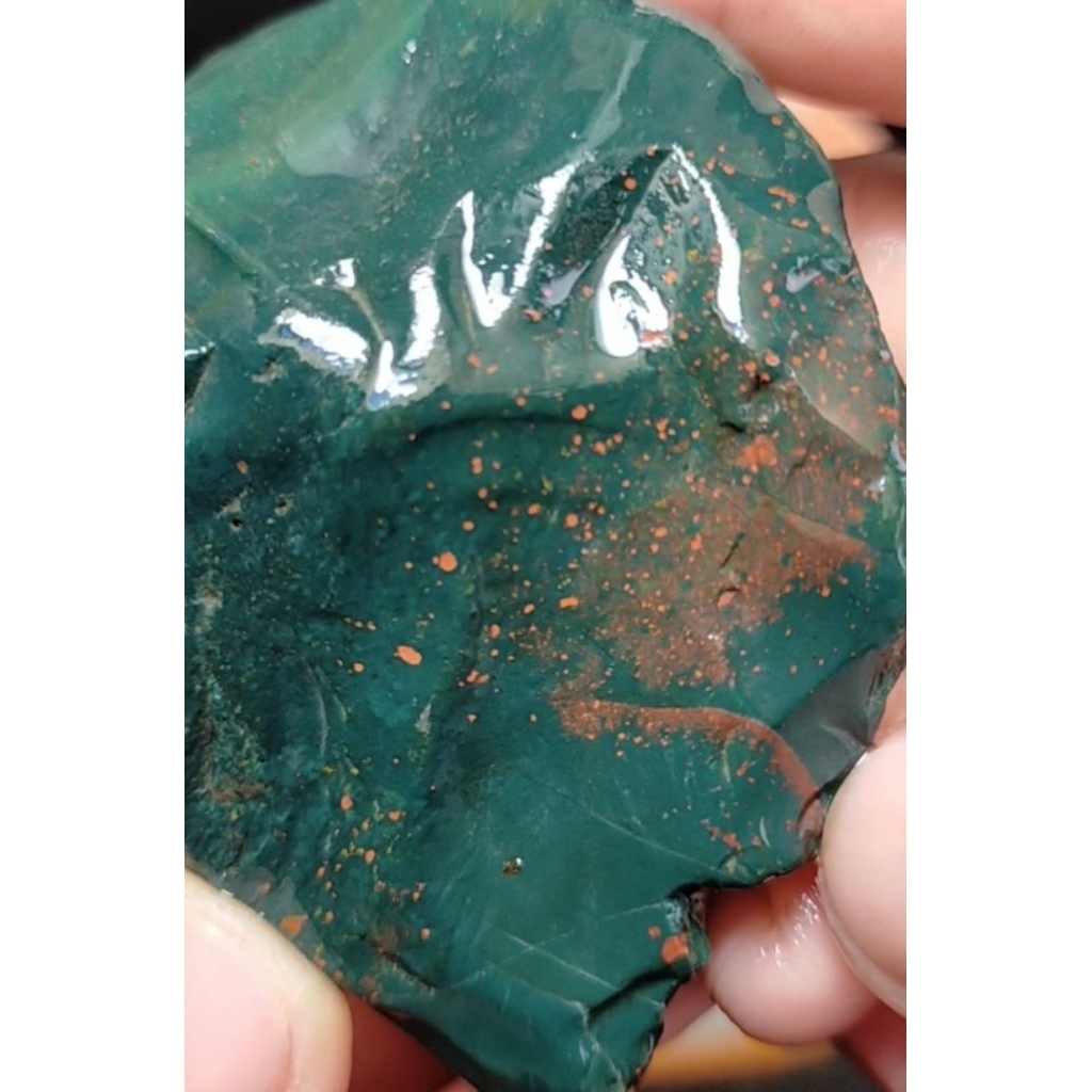 NS 10 - 2 Ons - Batu NOGOSUI / BLOOD STONE / Bercak Darah - KLASIK Murah