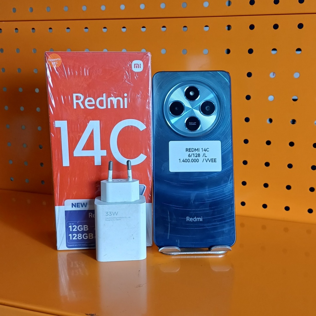 REDMI 14C 4/128GB SECOND BERGARANSI