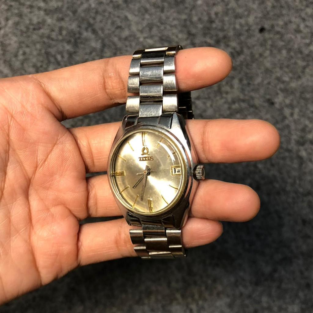 Jam tangan titus vintage second original