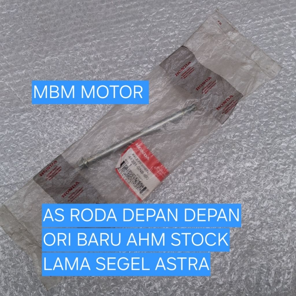 AS RODA TROMOL DEPAN HONDA C70 C700 C800 ASTREA 800 STAR PRIMA ORI AHM AXLE FR WHEEL ORIGINAL ASLI O