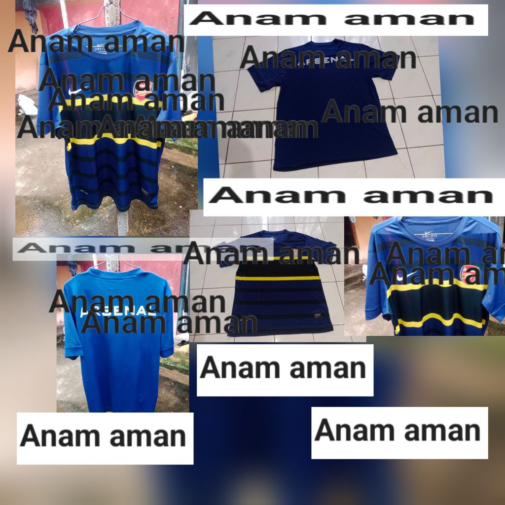 intinya wajib baca deskripsi ya second . jersey training Arsenal ukuranM, grade ori ini ada minusnya