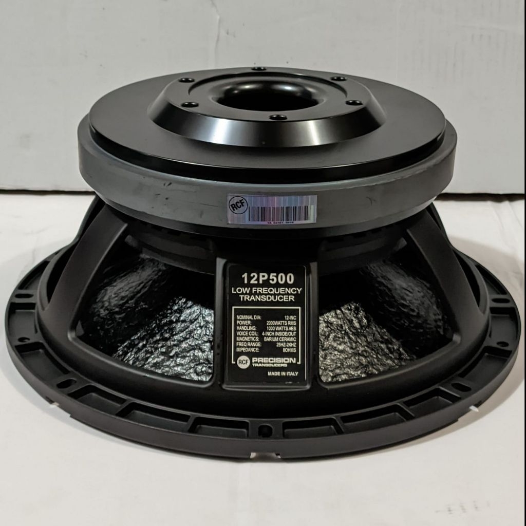 speaker 12 inch RCF 12P500 VC 4 IN ORIGINAL GRADE A DAUN KULIT JERUK COATING/speaker rcf 12p500 vc 4
