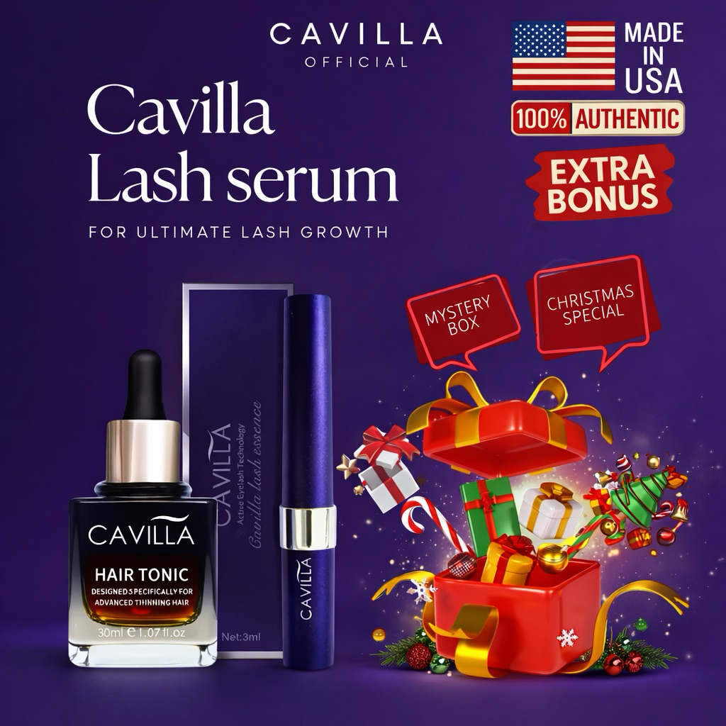CAVILLA COMBO SET (CAVILLA LASH ESSENCE + CAVILLA HAIR TONIC)