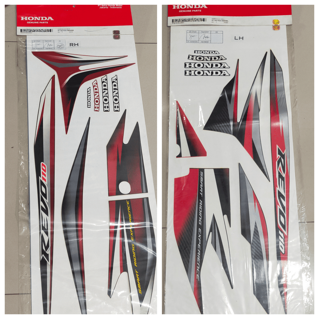 STRIPING HONDA REVO 871X0K03N60ZBR /871X0K03N60ZBL