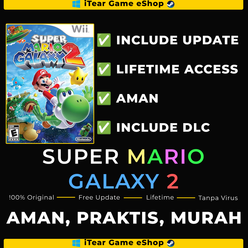 Super Mario Galaxy 2 + Emulator(PC/Android) - Nintendo Wii - PC/Android Game Online/Offline