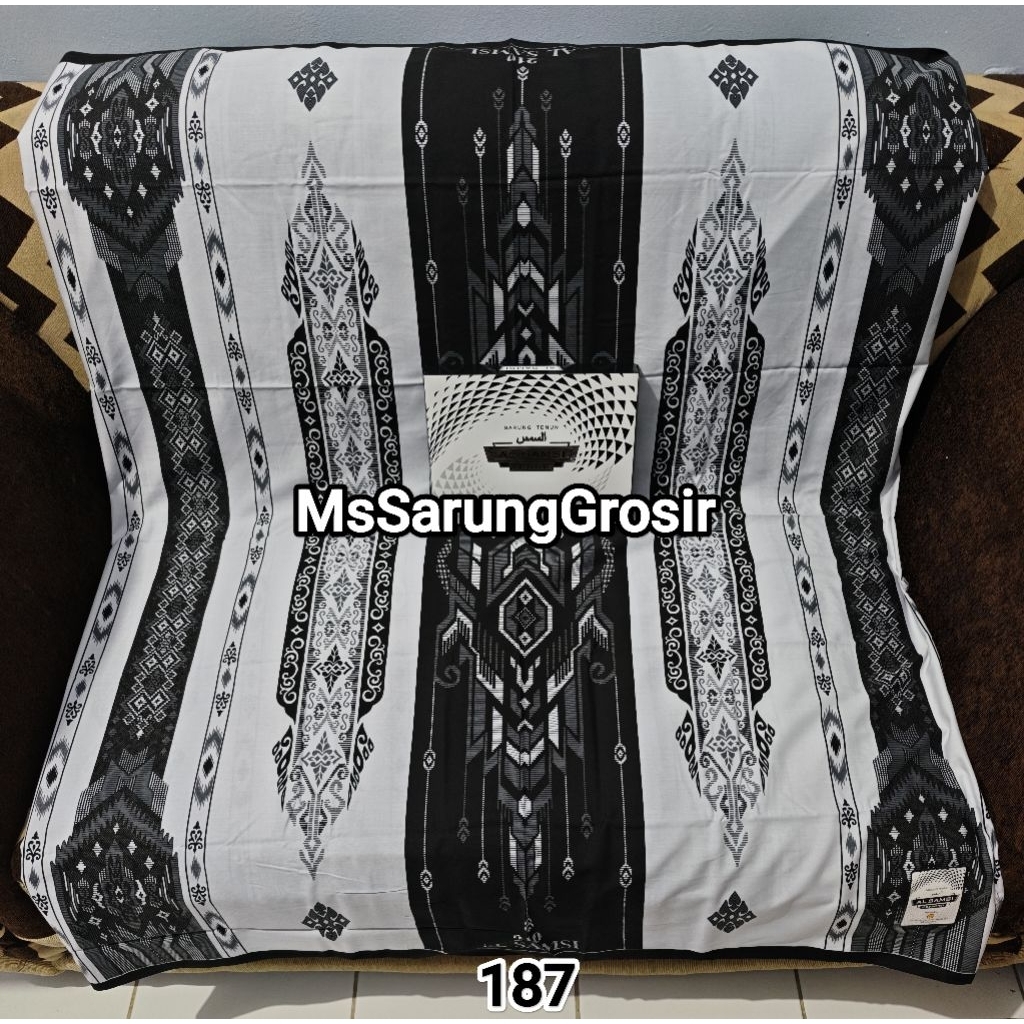 Sarung Al Samsi Exclusive Signature Motif Ardan BHS