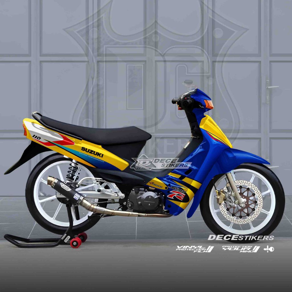 striping custom shogun 110 old shogun kebo