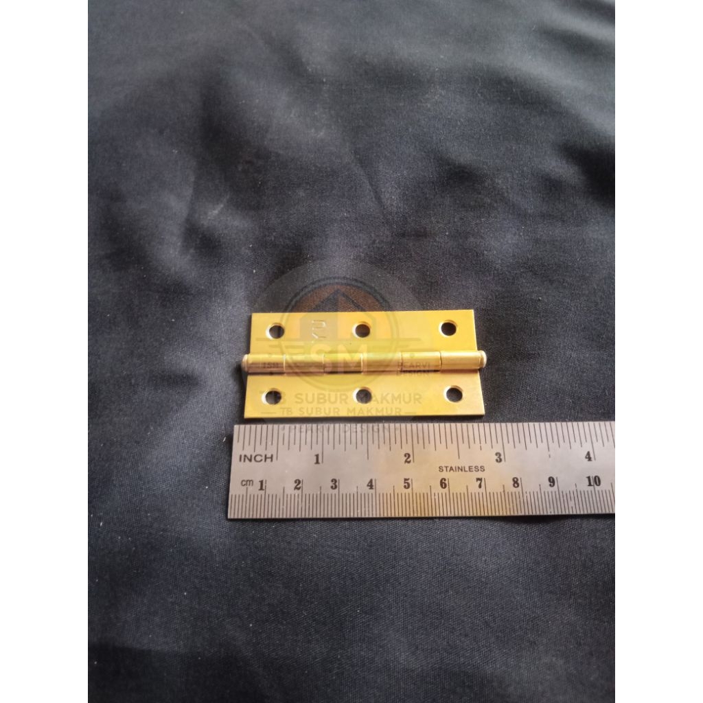 Engsel Pintu Kuningan 3 Inch Tebal harga per biji– Engsel Kupu-kupu Furnitur